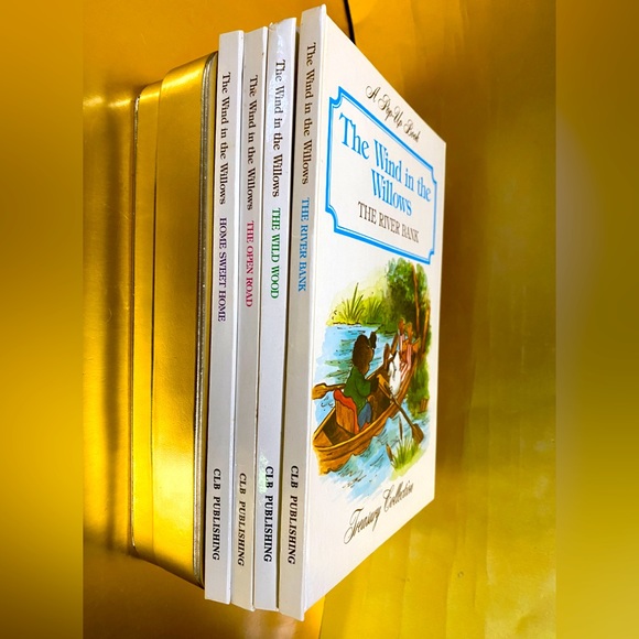 THE WIND IN THE WILLOWS POP-UP BOOKS TREASURY COLLECTION OF 4 VINTAGE 1988 - Picture 4 of 16